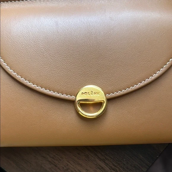Polene Tan Leather wallet - Picture 6 of 8
